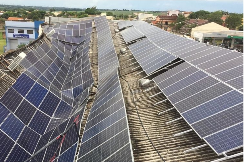 avaliação telhados energia solar